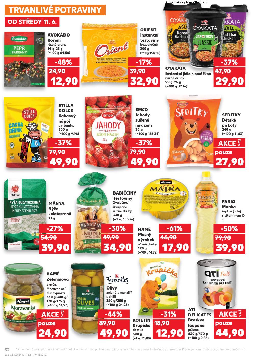 Strana 32 - letk Kaufland (11. 6. - 17. 6. 2025)
