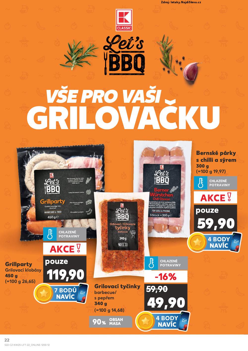 Strana 22 - letk Kaufland (18. 6. - 24. 7. 2025)