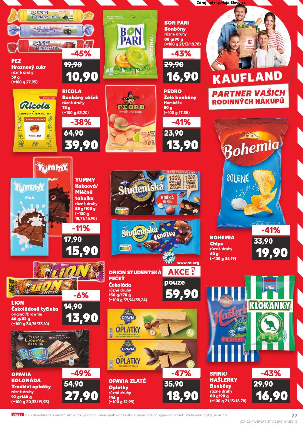 Strana 27 - letk Kaufland (18. 6. - 24. 7. 2025)