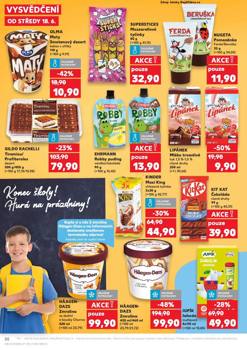 Strana 30 - letk Kaufland (18. 6. - 24. 7. 2025)