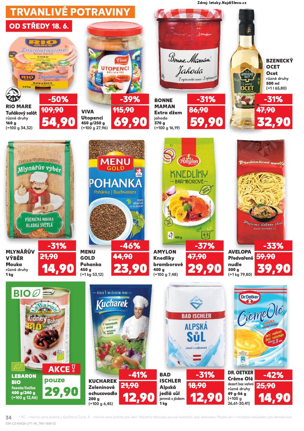 Strana 34 - letk Kaufland (18. 6. - 24. 7. 2025)