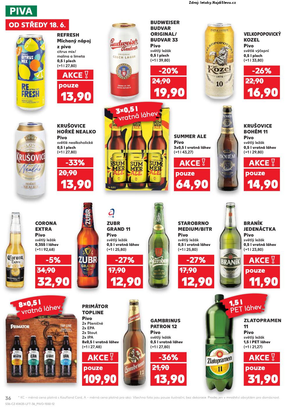 Strana 36 - letk Kaufland (18. 6. - 24. 7. 2025)