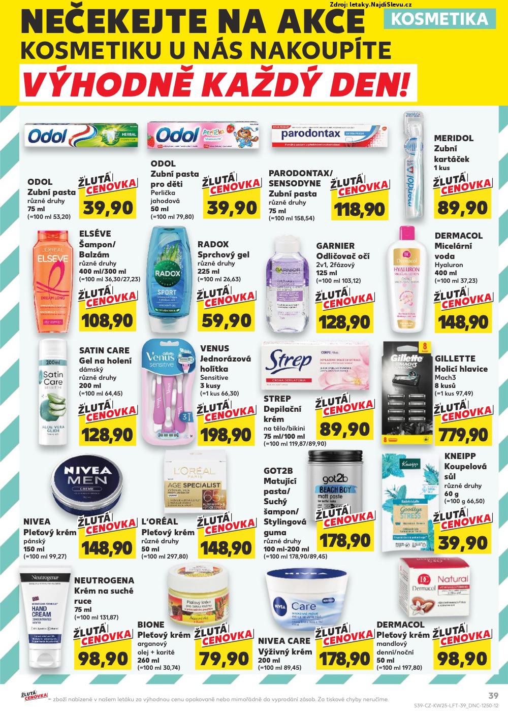 Strana 39 - letk Kaufland (18. 6. - 24. 7. 2025)