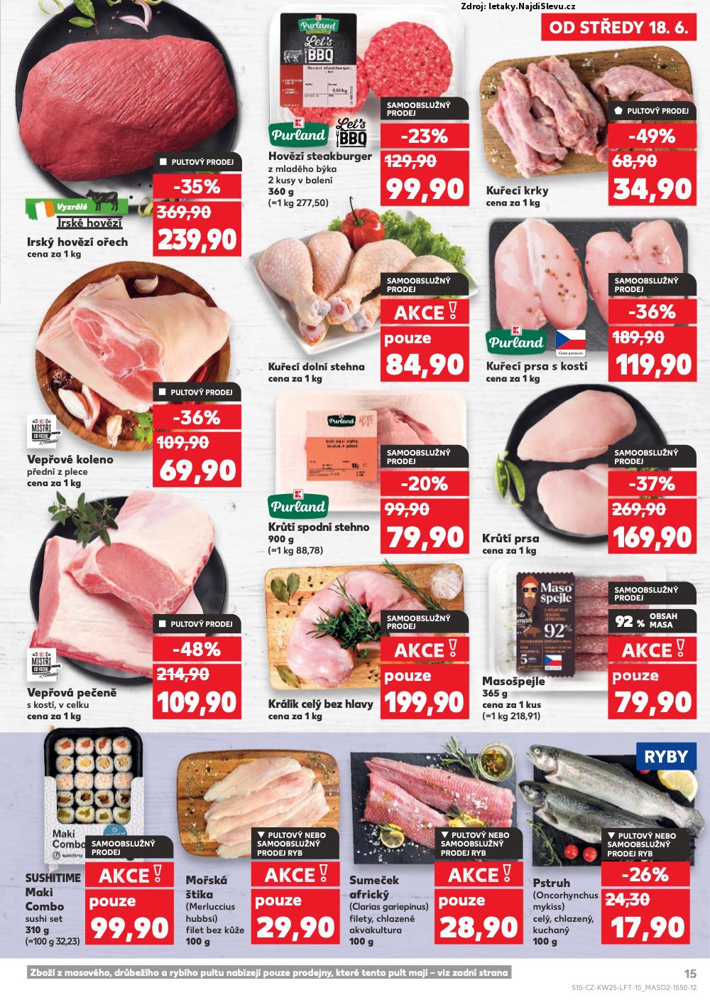 Strana 15 - leták Kaufland (18. 6. - 24. 7. 2025)