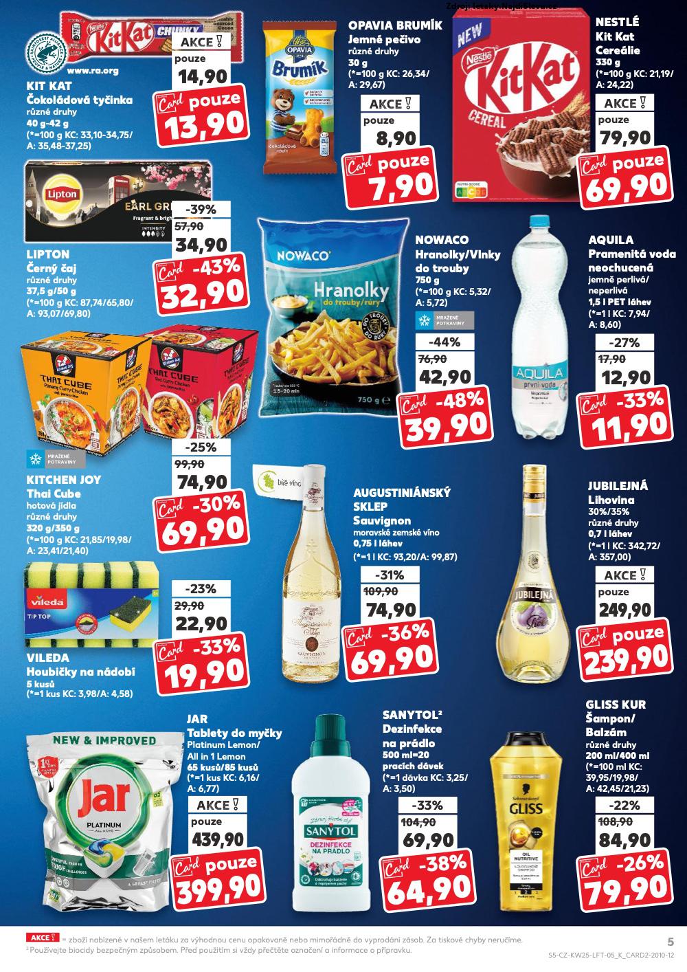 Strana 5 - leták Kaufland (18. 6. - 24. 7. 2025)