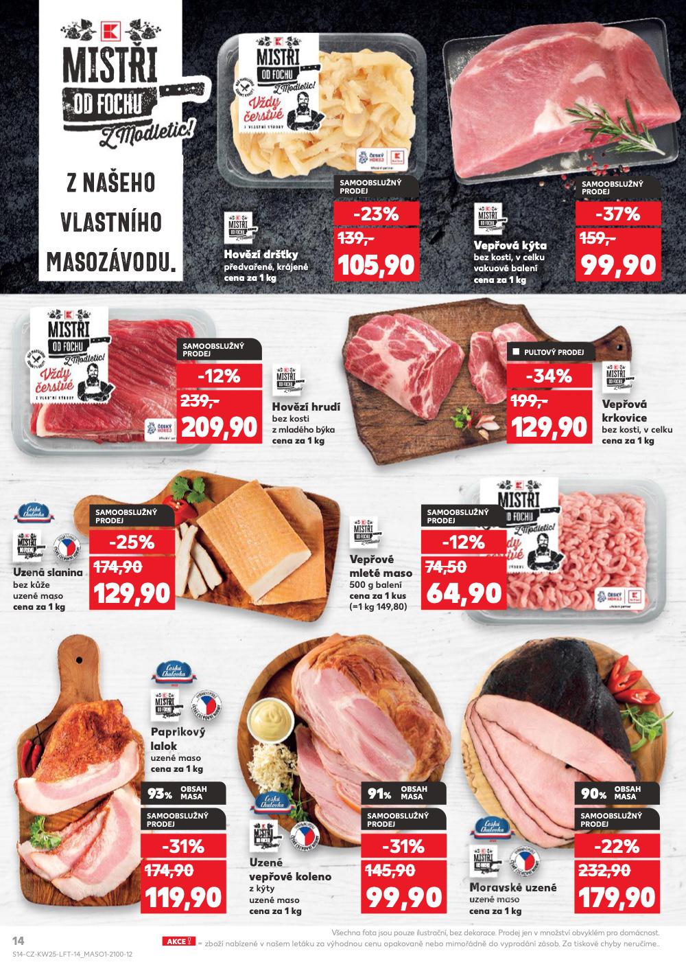 Strana 14 - letk Kaufland (18. 6. - 24. 7. 2025)