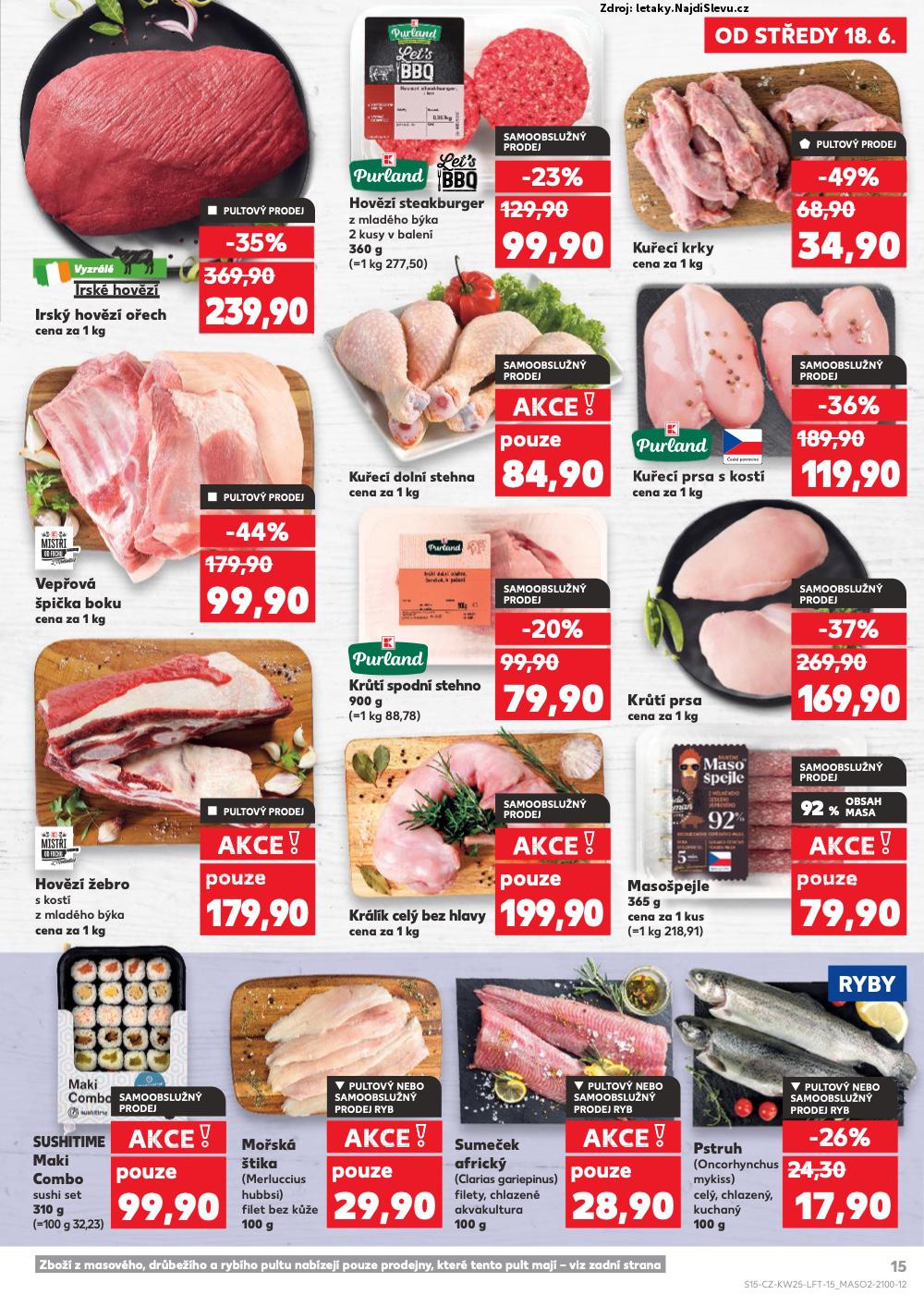 Strana 15 - letk Kaufland (18. 6. - 24. 7. 2025)