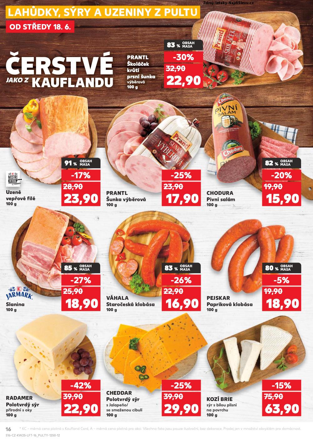 Strana 16 - letk Kaufland (18. 6. - 24. 7. 2025)