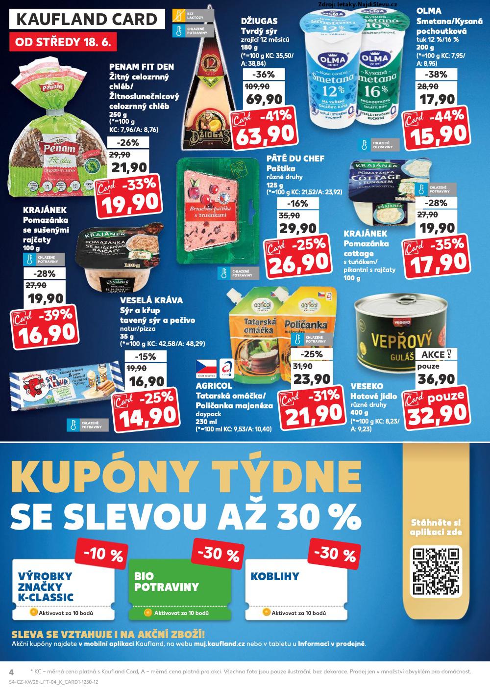 Strana 4 - letk Kaufland (18. 6. - 24. 7. 2025)