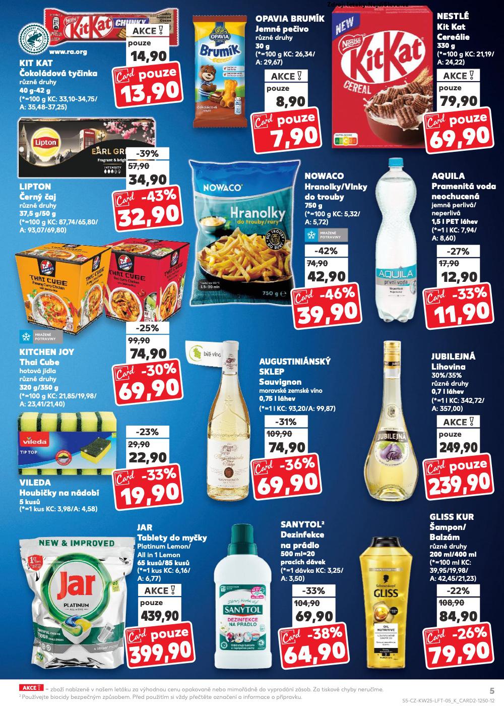 Strana 5 - letk Kaufland (18. 6. - 24. 7. 2025)