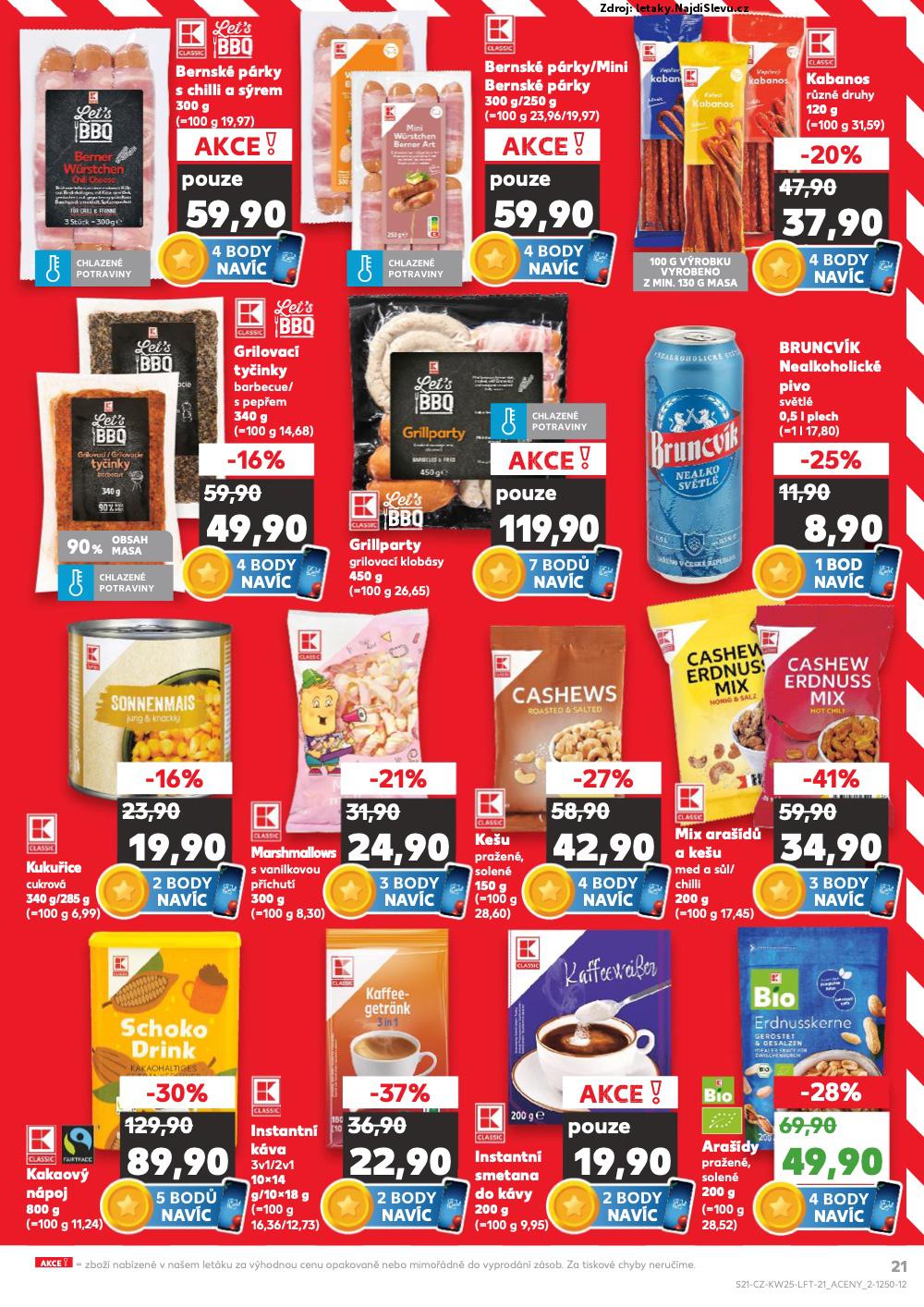 Strana 21 - leták Kaufland (18. 6. - 24. 7. 2025)