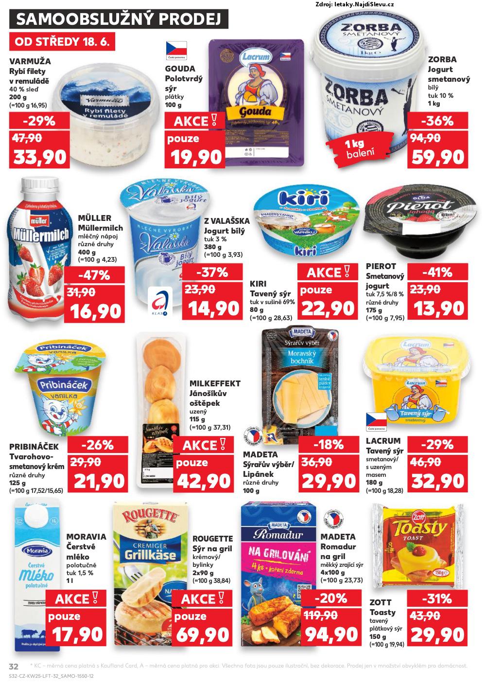Strana 32 - letk Kaufland (18. 6. - 24. 7. 2025)