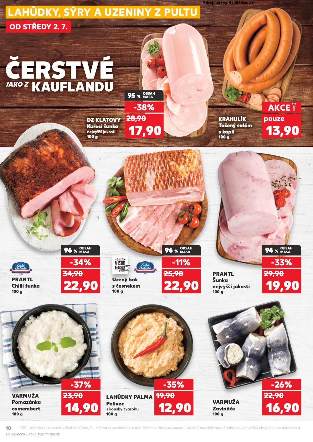 Strana 10 - leták Kaufland (2. 7. - 8. 7. 2025)