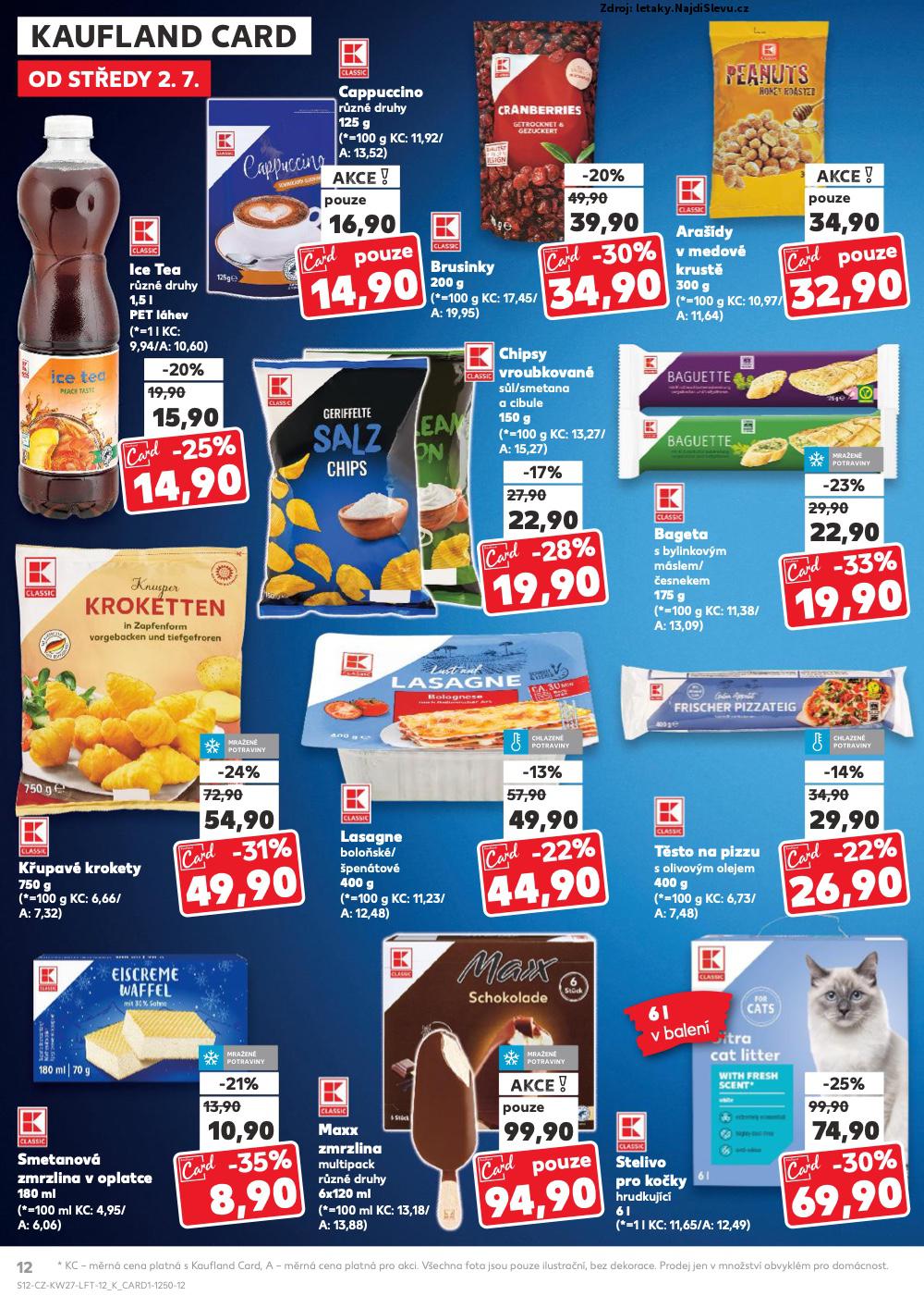 Strana 12 - leták Kaufland (2. 7. - 8. 7. 2025)