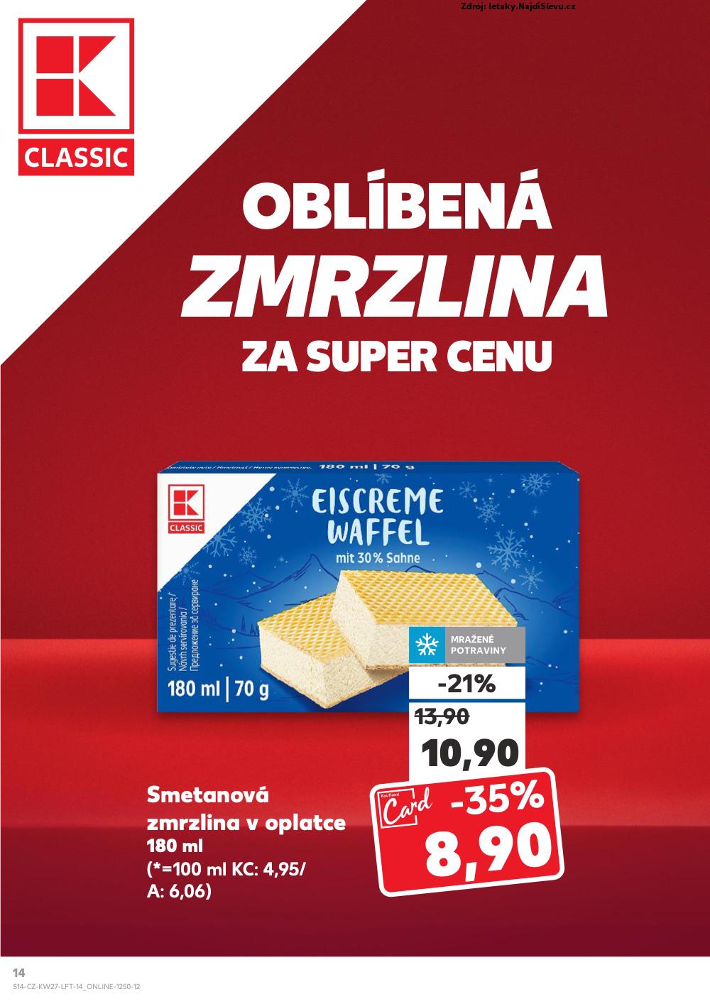 Strana 14 - leták Kaufland (2. 7. - 8. 7. 2025)