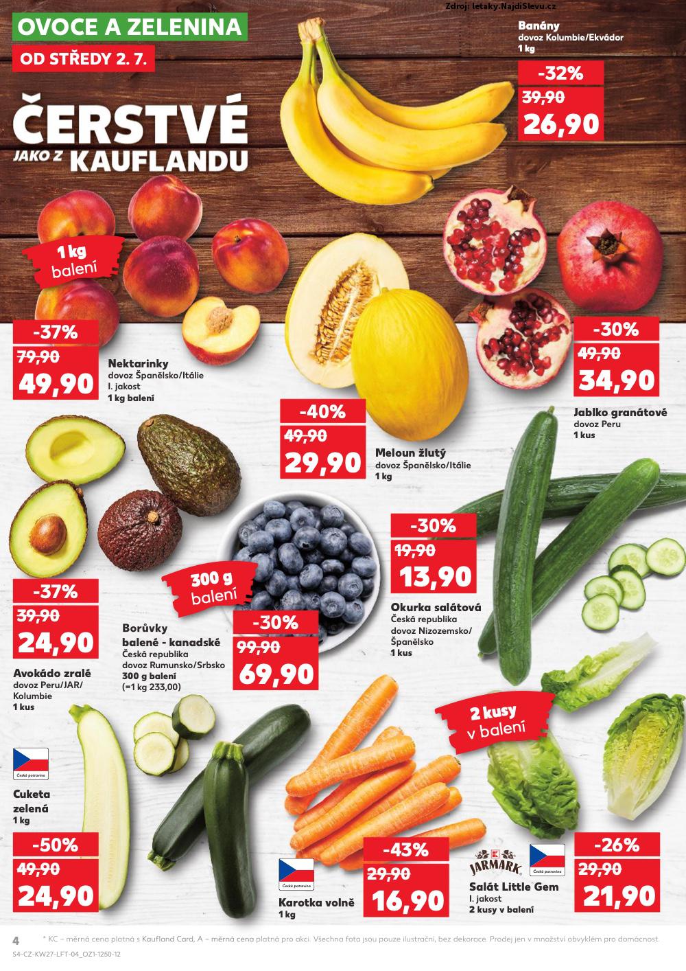 Strana 4 - leták Kaufland (2. 7. - 8. 7. 2025)