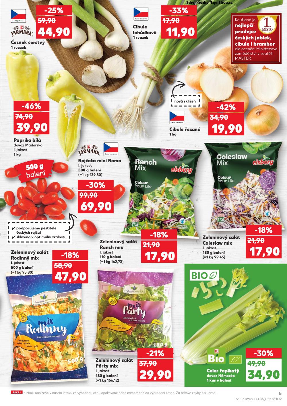 Strana 5 - leták Kaufland (2. 7. - 8. 7. 2025)