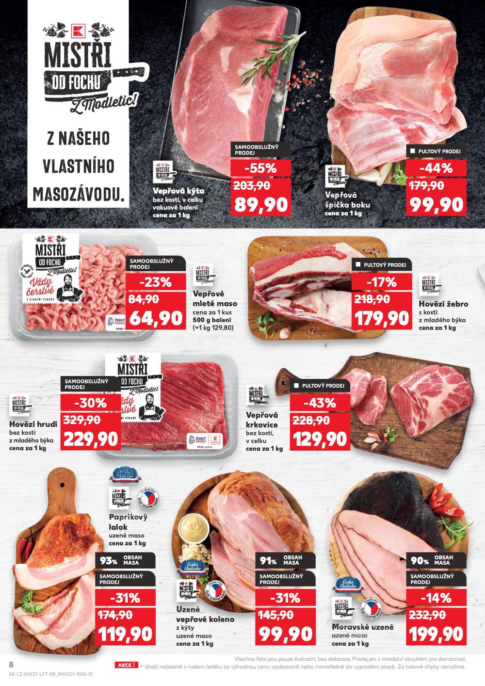 Strana 8 - leták Kaufland (2. 7. - 8. 7. 2025)