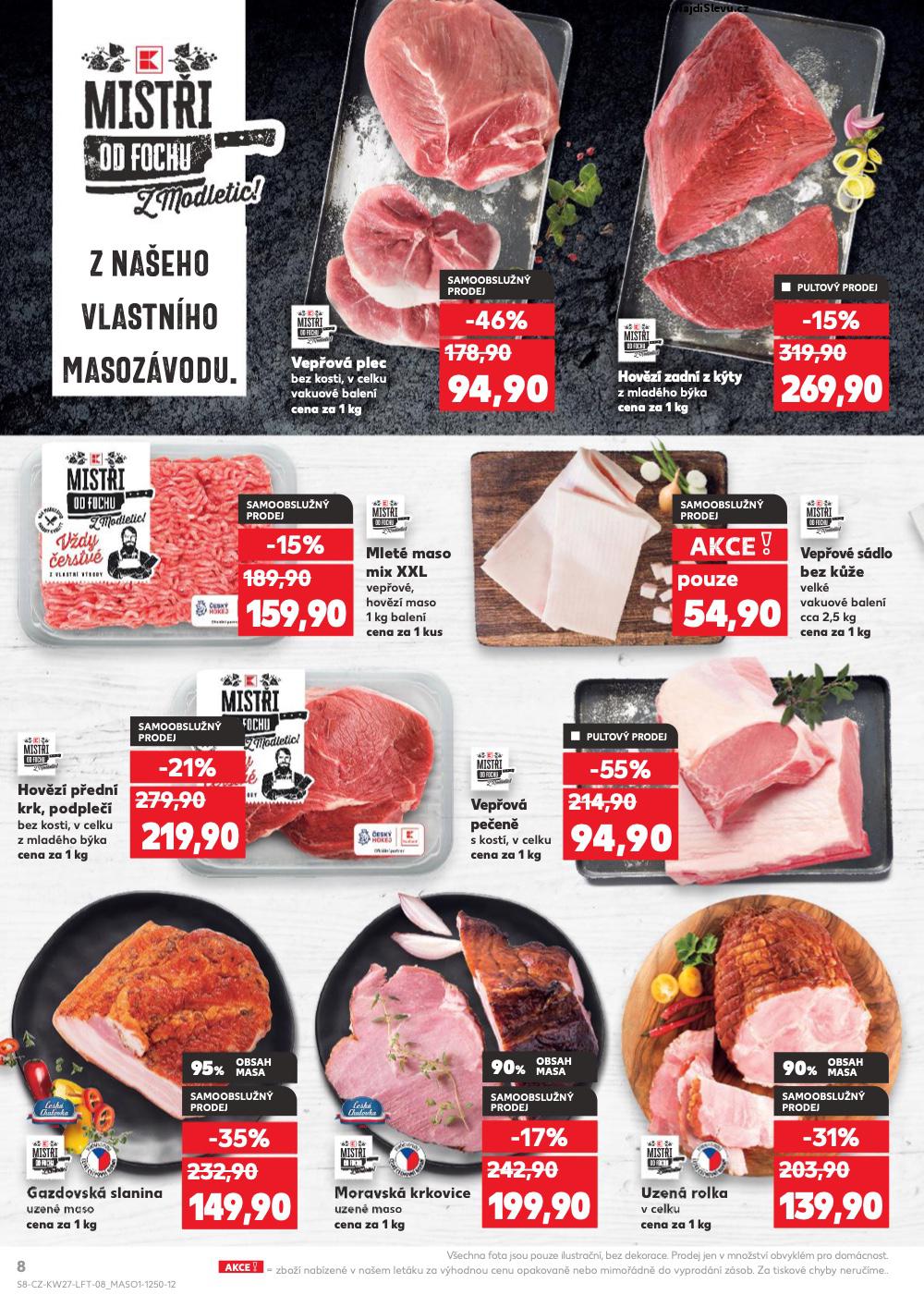 Strana 8 - leták Kaufland (2. 7. - 8. 7. 2025)