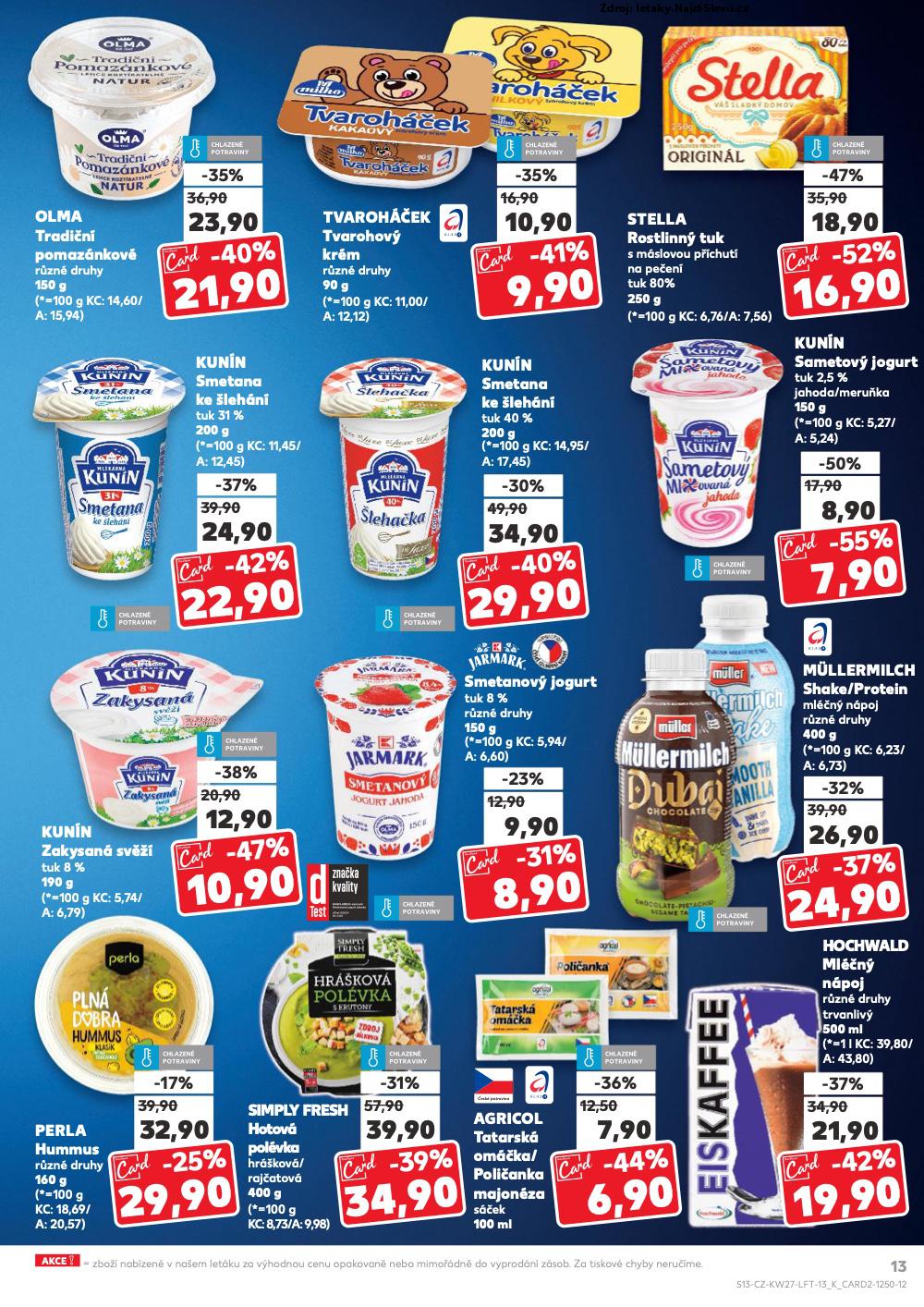 Strana 13 - leták Kaufland (2. 7. - 8. 7. 2025)