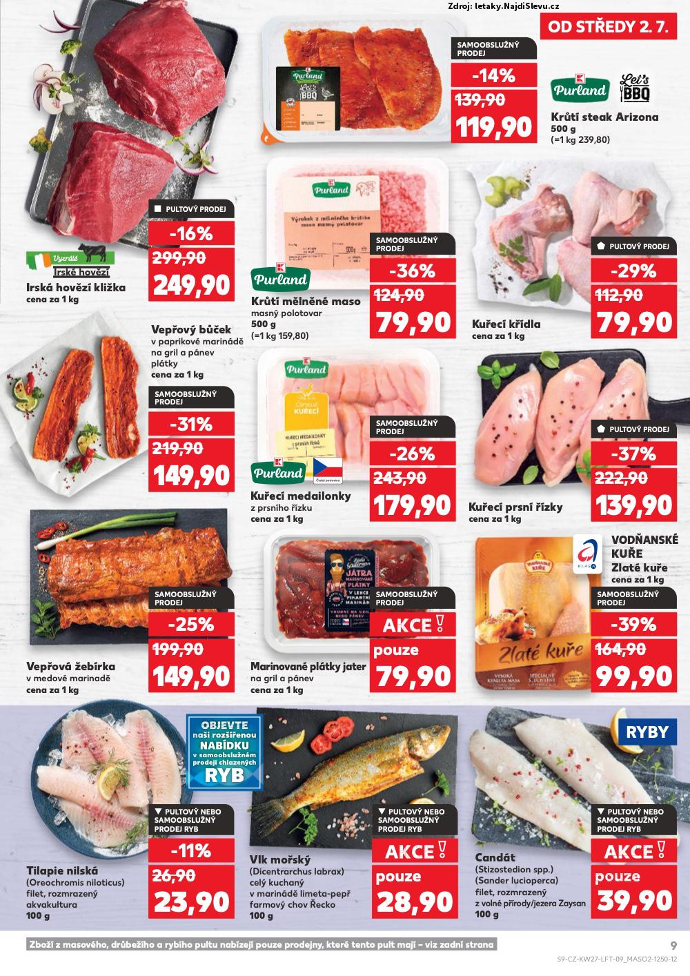 Strana 9 - leták Kaufland (2. 7. - 8. 7. 2025)