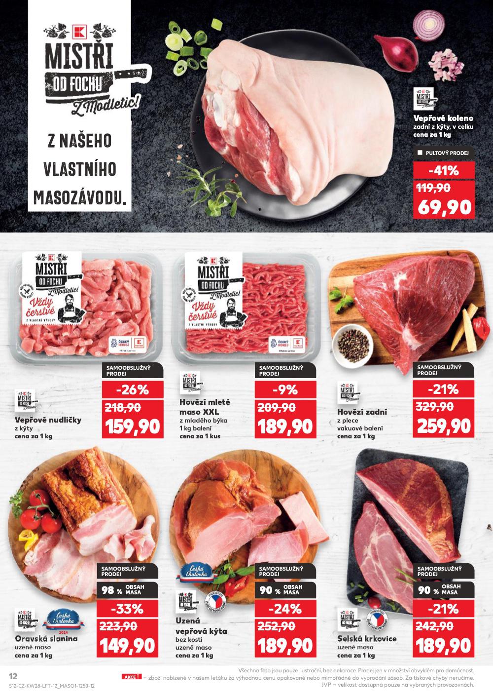 Strana 12 - leták Kaufland (9. 7. - 15. 7. 2025)