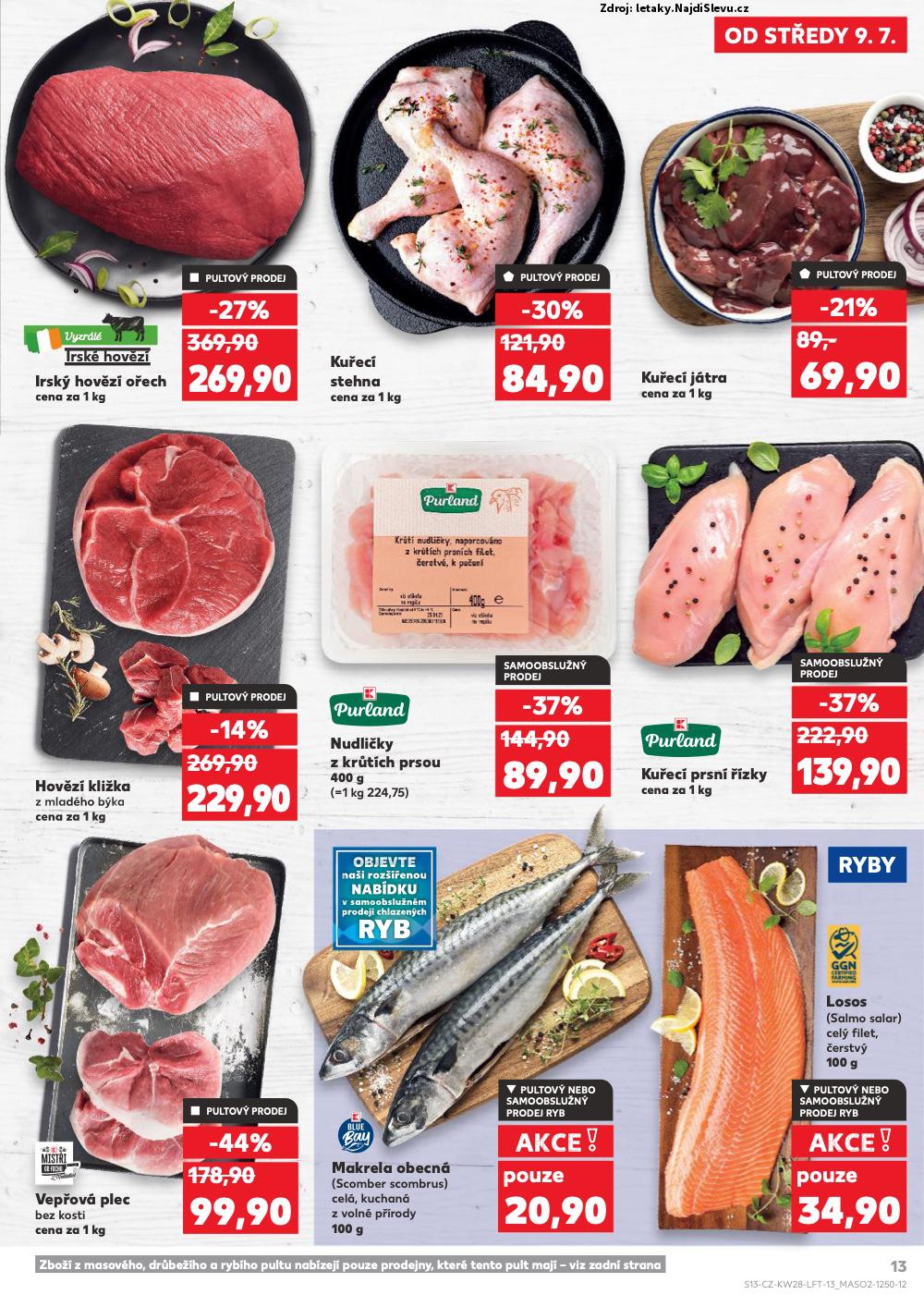 Strana 13 - leták Kaufland (9. 7. - 15. 7. 2025)