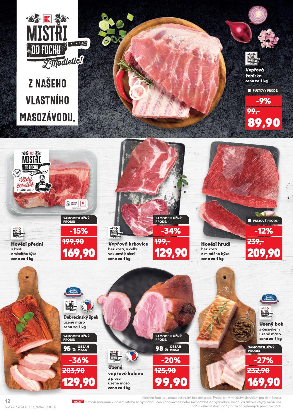 Strana 12 - leták Kaufland (9. 7. - 15. 7. 2025)