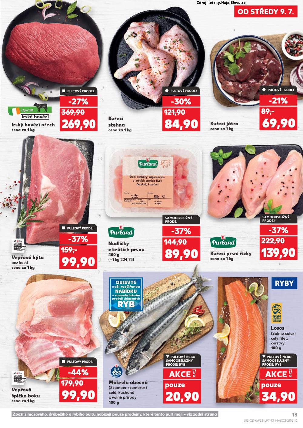 Strana 13 - leták Kaufland (9. 7. - 15. 7. 2025)