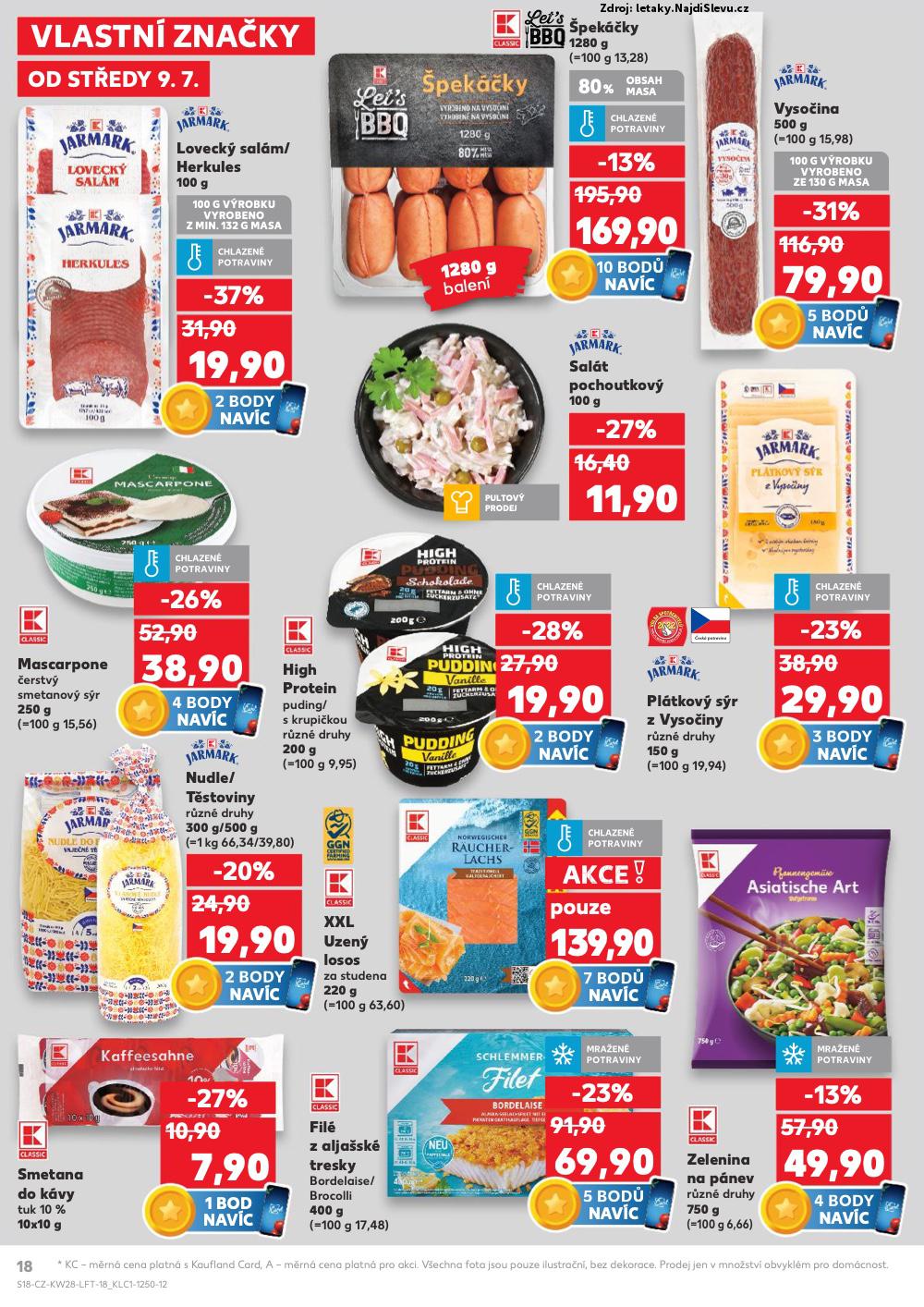 Strana 18 - leták Kaufland (9. 7. - 15. 7. 2025)