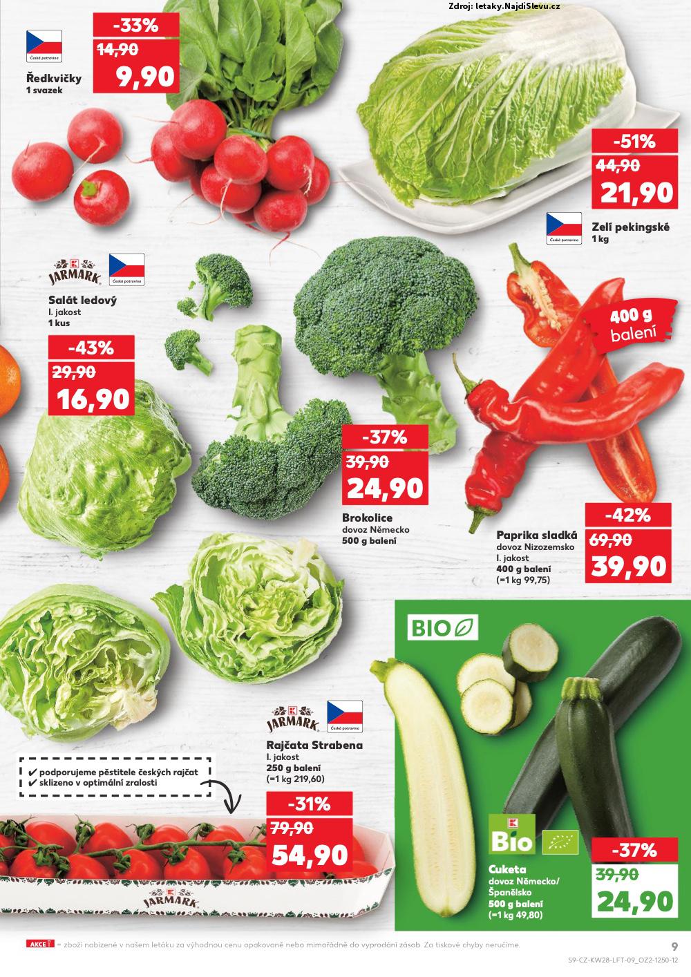 Strana 9 - leták Kaufland (9. 7. - 15. 7. 2025)