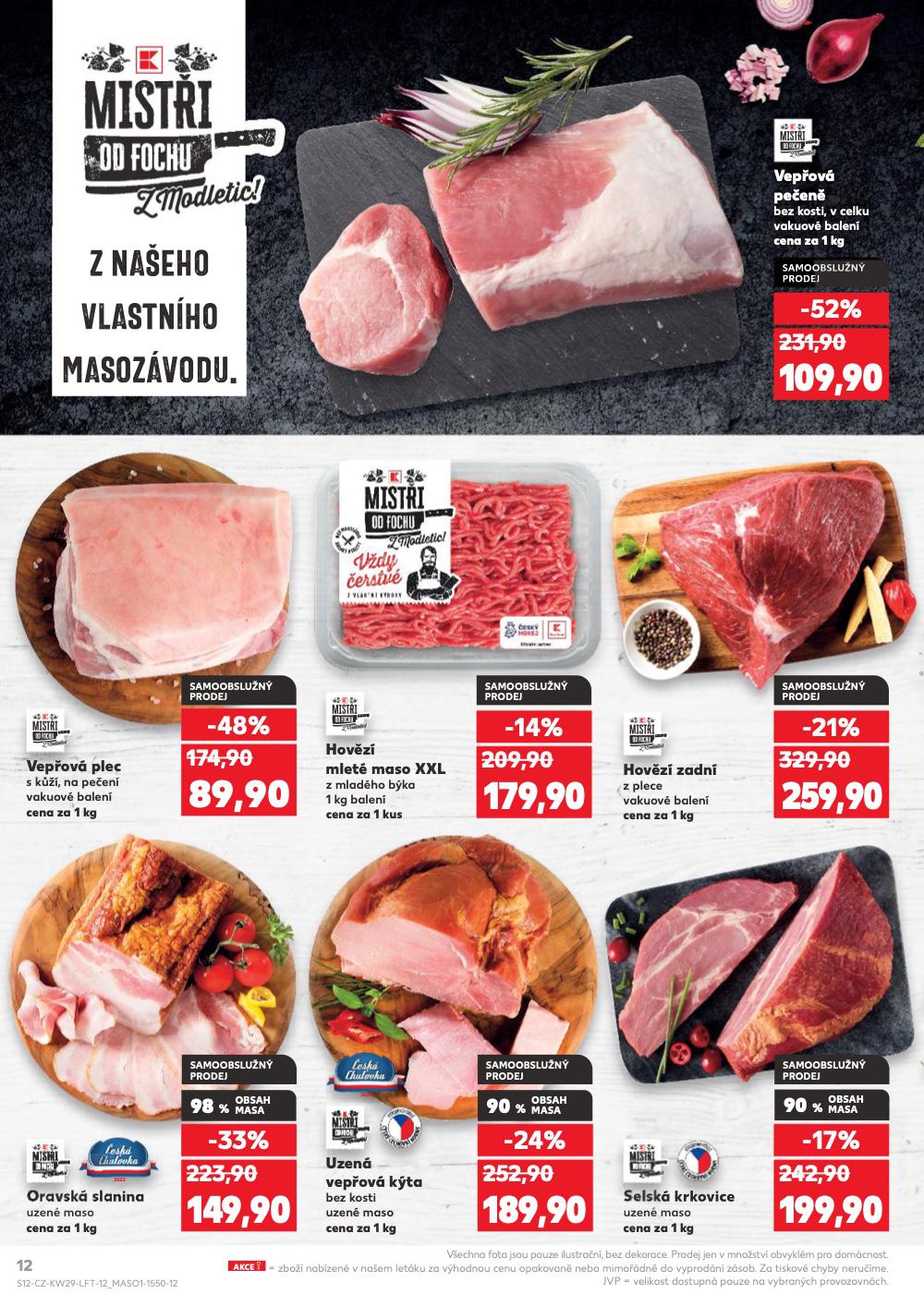 Strana 12 - leták Kaufland (16. 7. - 22. 7. 2025)