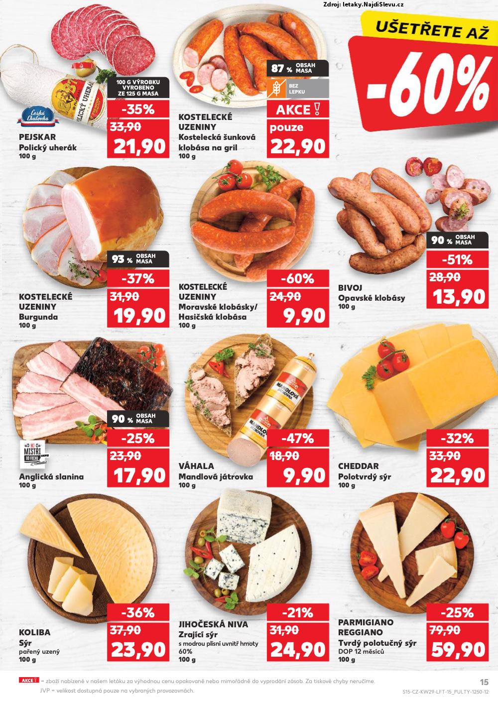 Strana 15 - letk Kaufland (16. 7. - 22. 7. 2025)