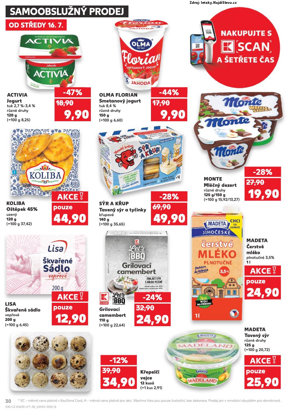 Strana 30 - letk Kaufland (16. 7. - 22. 7. 2025)