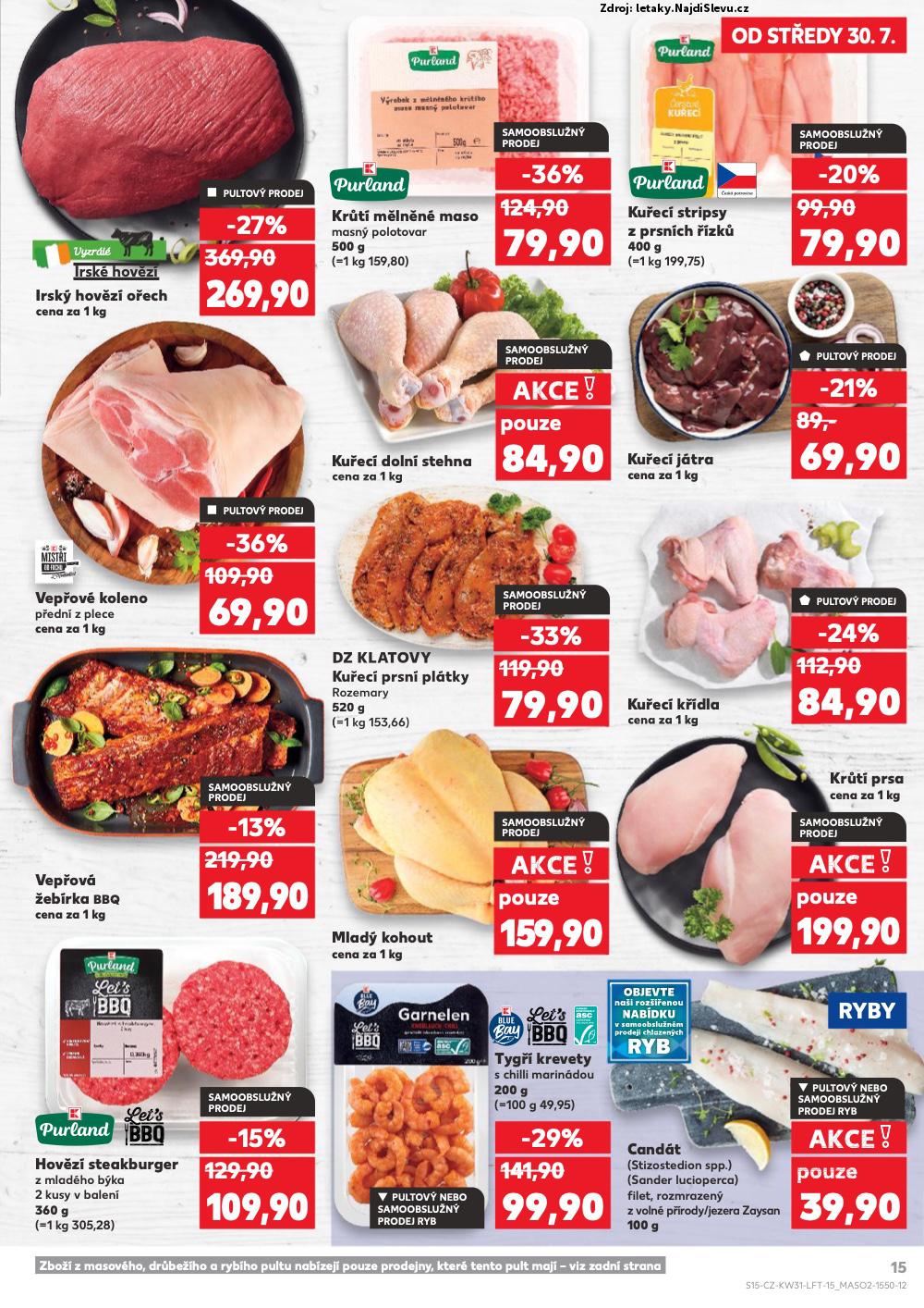 Strana 15 - leták Kaufland (30. 7. - 5. 8. 2025)