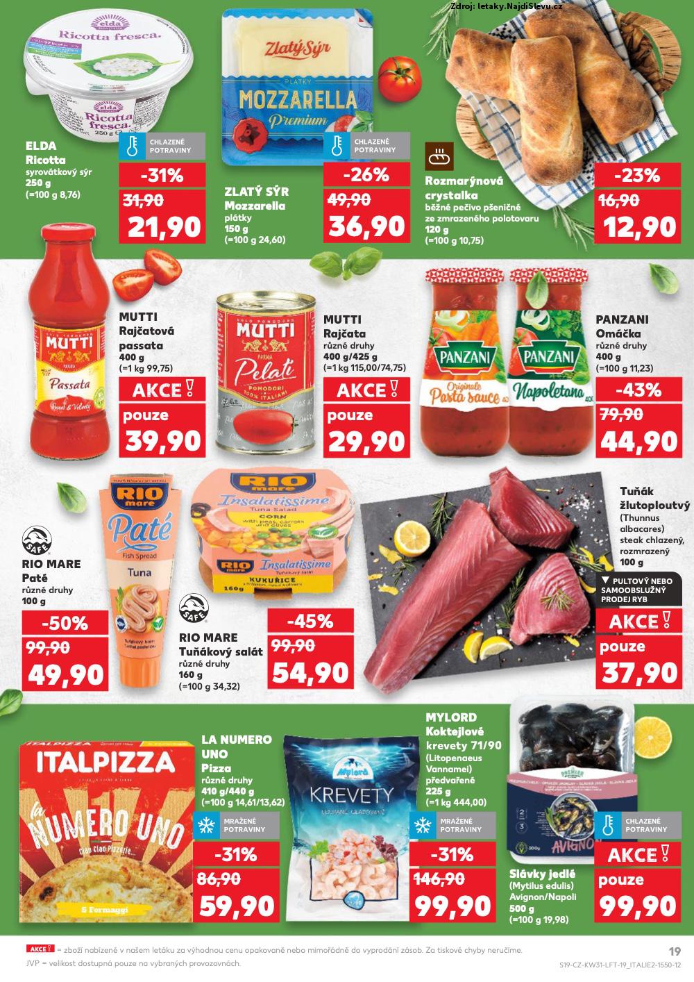 Strana 19 - leták Kaufland (30. 7. - 5. 8. 2025)