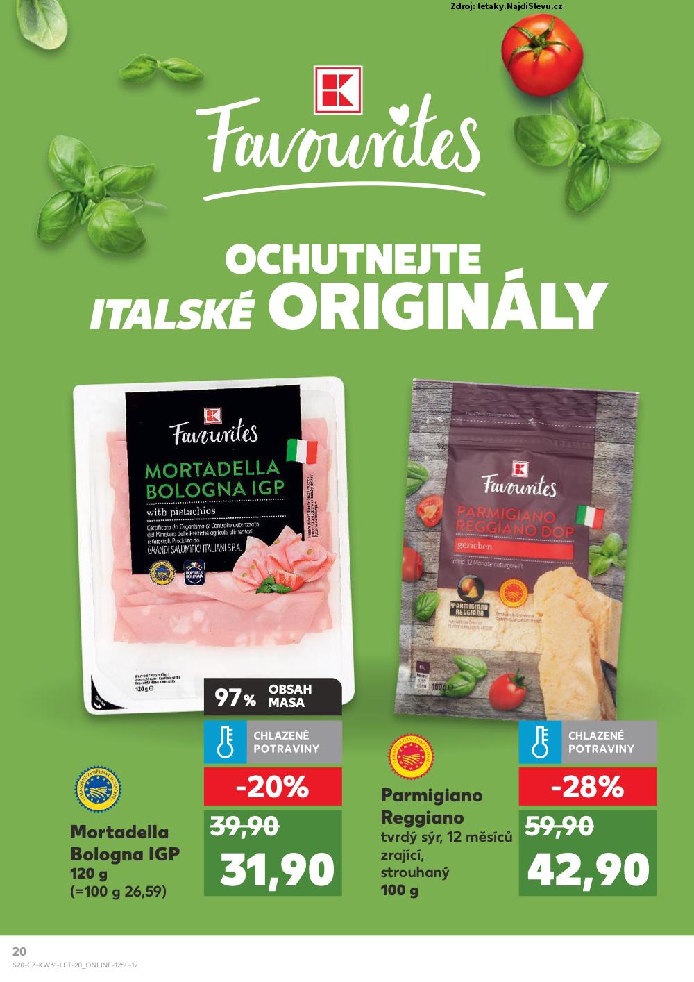 Strana 20 - leták Kaufland (30. 7. - 5. 8. 2025)