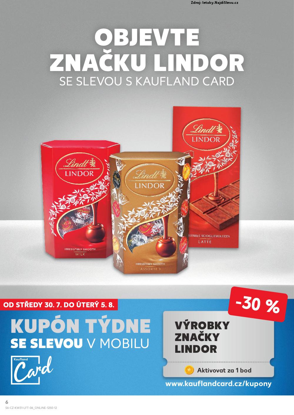 Strana 6 - leták Kaufland (30. 7. - 5. 8. 2025)