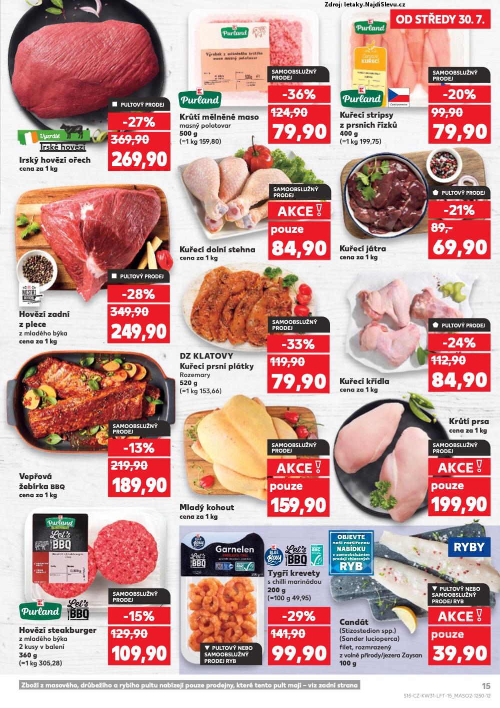 Strana 15 - letk Kaufland (30. 7. - 5. 8. 2025)
