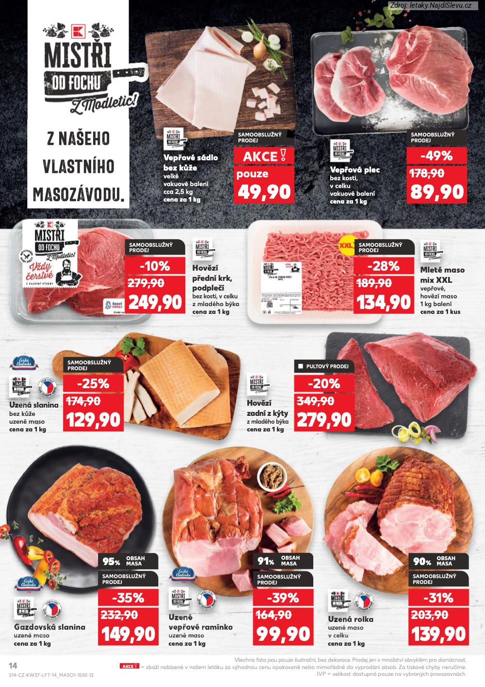 Letk Kaufland (10. 9. - 16. 9. 2025) - strana 14 z 90