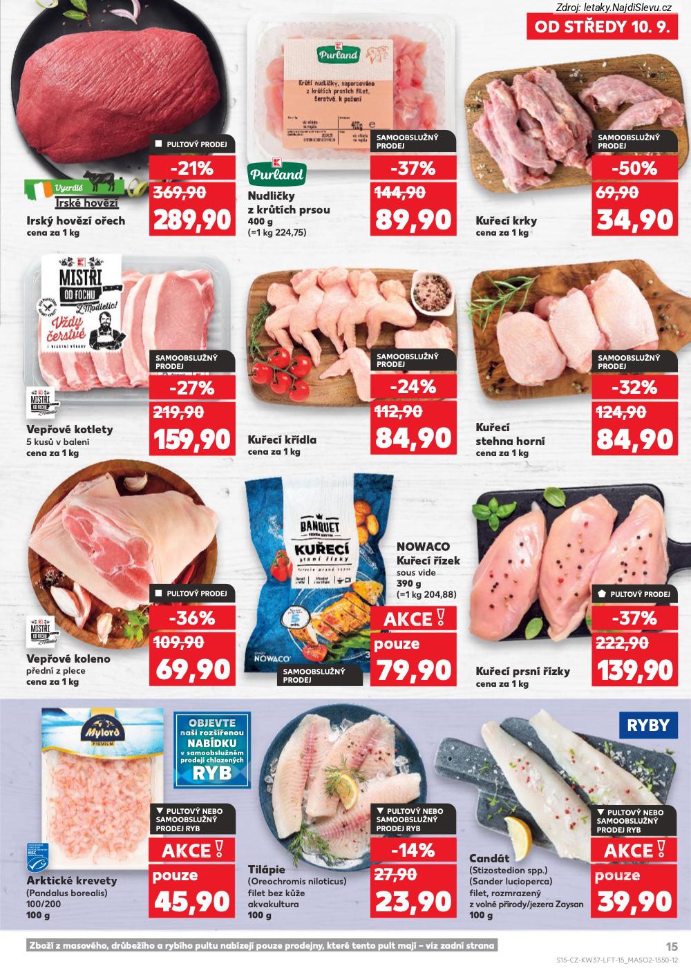 Letk Kaufland (10. 9. - 16. 9. 2025) - strana 15 z 90