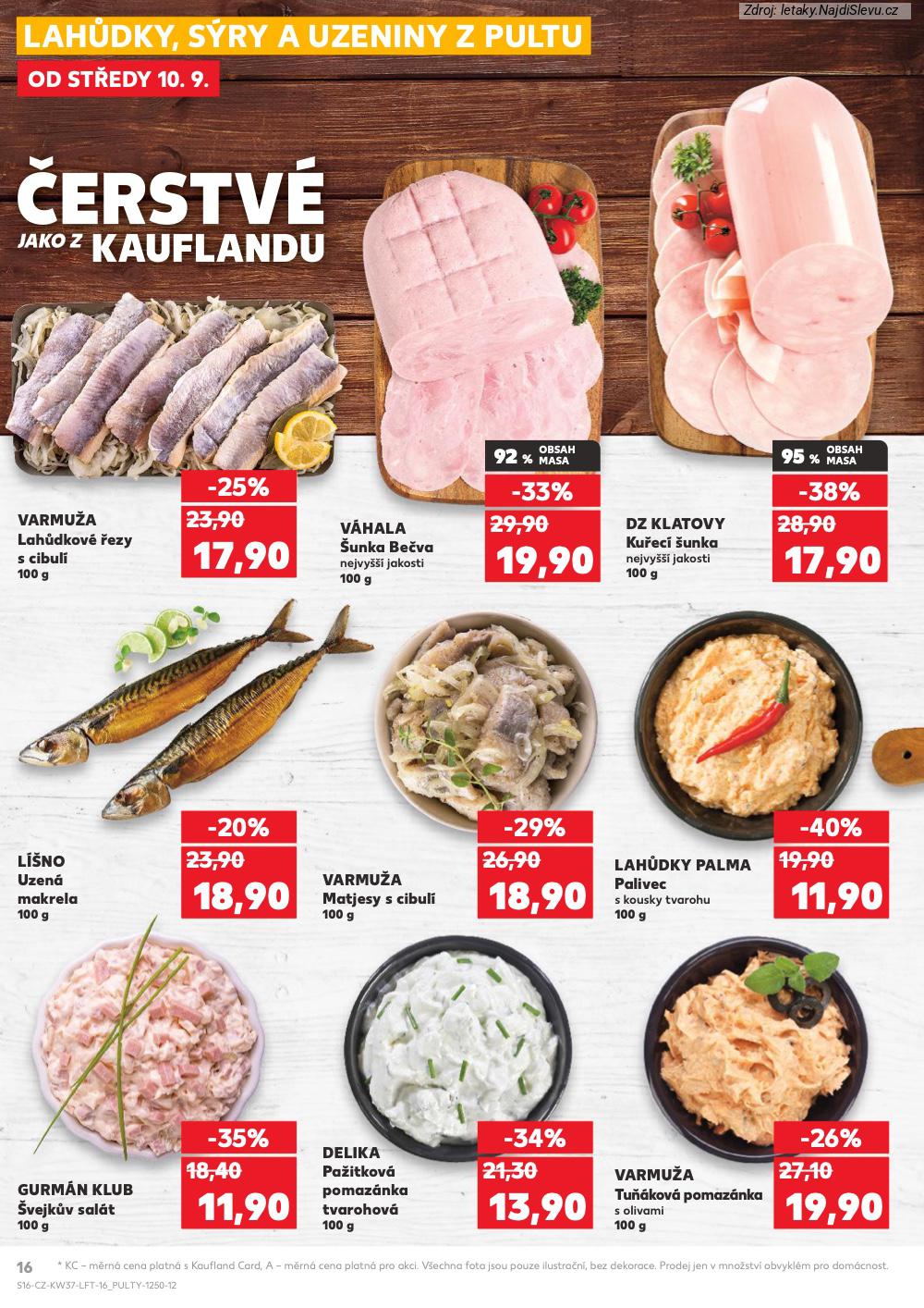 Letk Kaufland (10. 9. - 16. 9. 2025) - strana 16 z 90