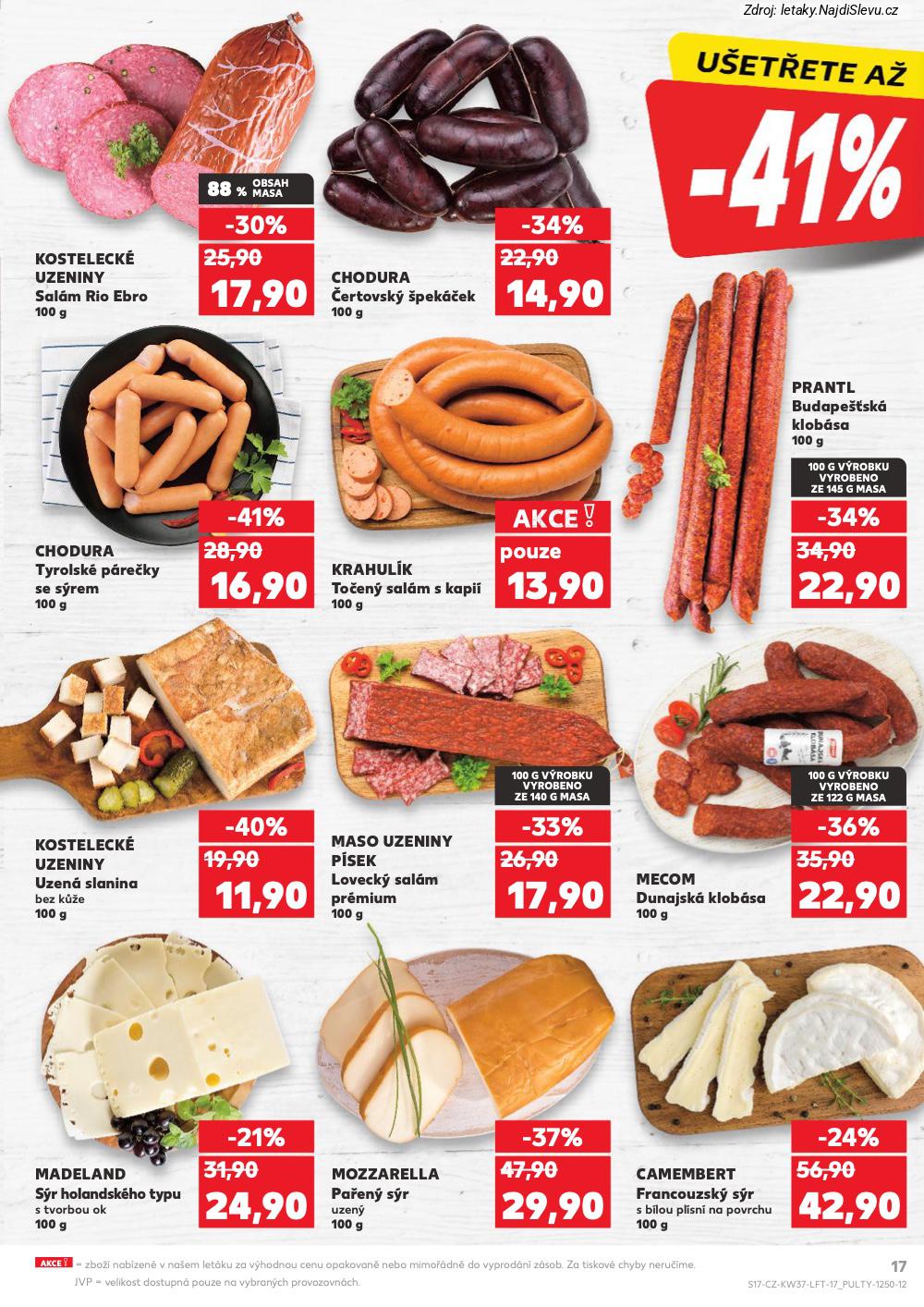 Letk Kaufland (10. 9. - 16. 9. 2025) - strana 17 z 90