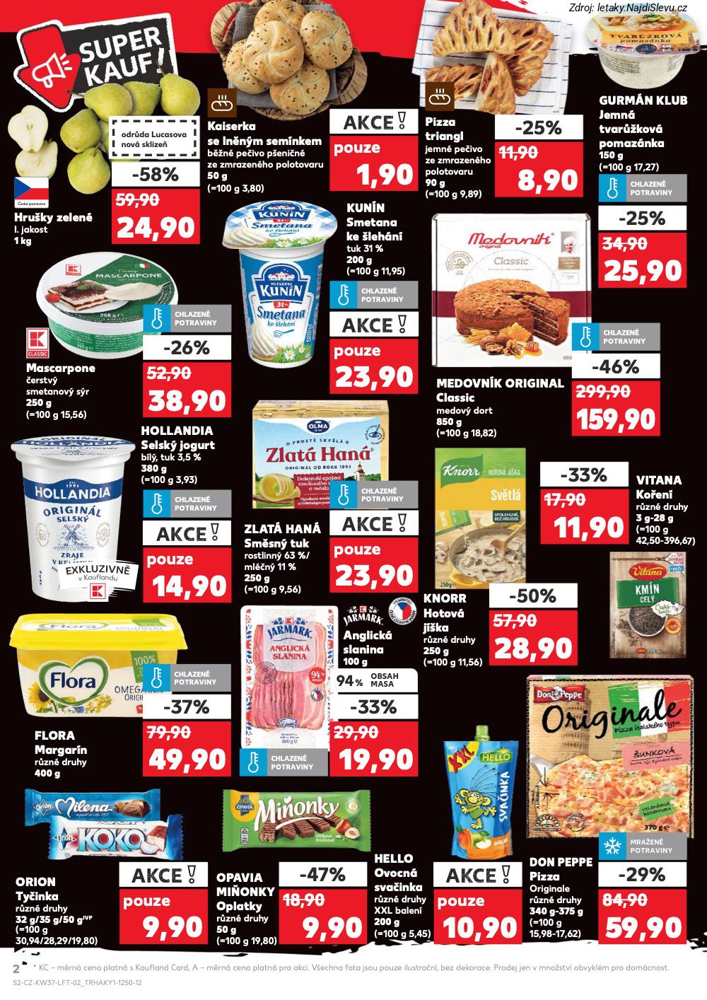 Letk Kaufland (10. 9. - 16. 9. 2025) - strana 2 z 90