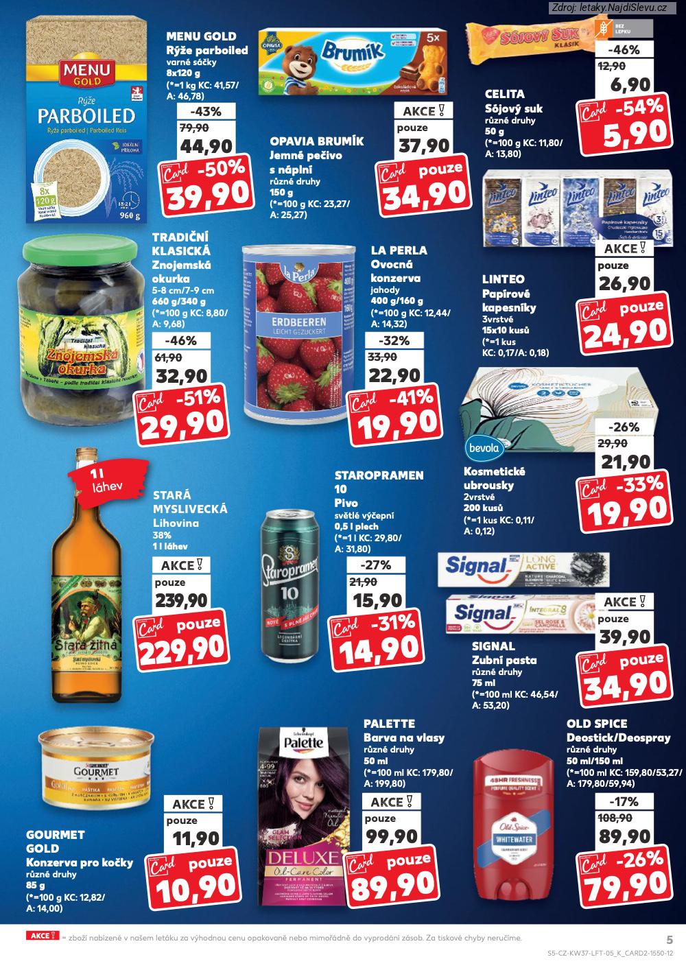Letk Kaufland (10. 9. - 16. 9. 2025) - strana 5 z 90
