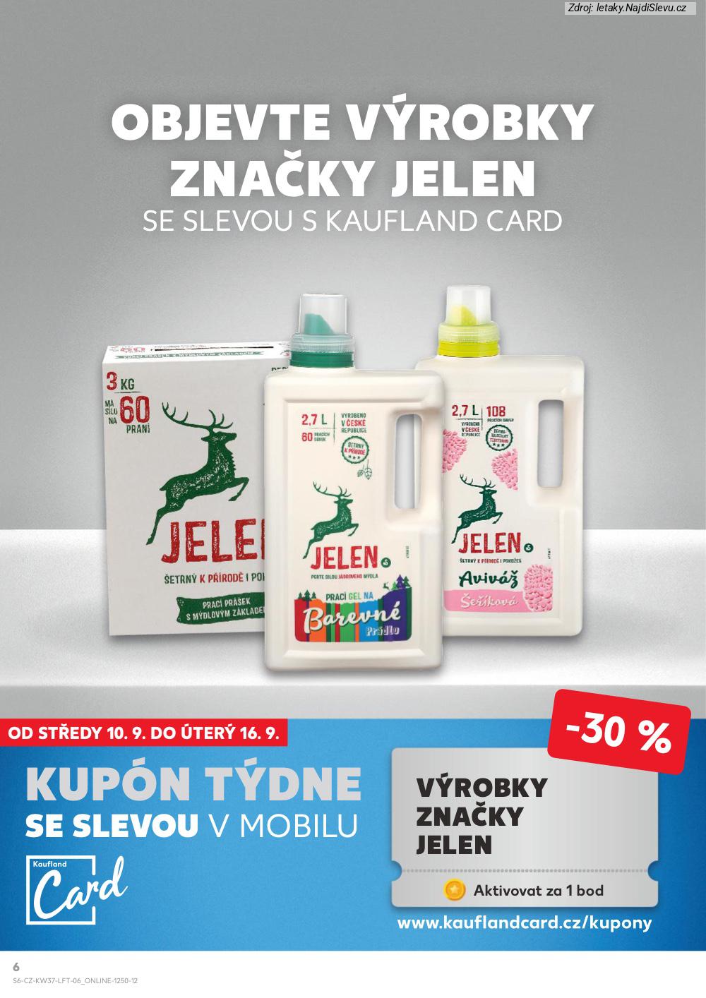 Letk Kaufland (10. 9. - 16. 9. 2025) - strana 6 z 90