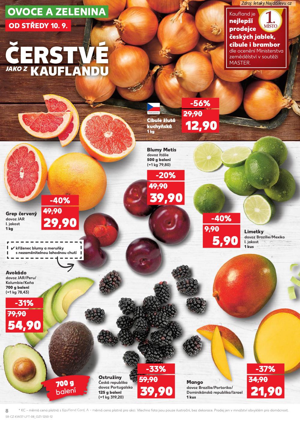 Letk Kaufland (10. 9. - 16. 9. 2025) - strana 8 z 90