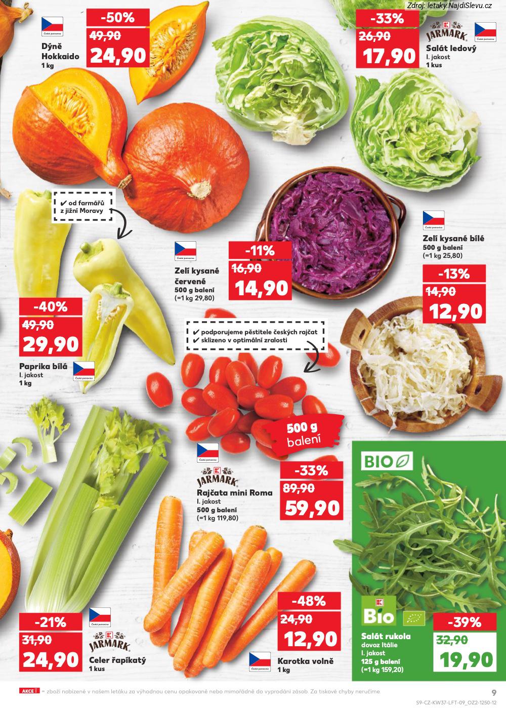 Letk Kaufland (10. 9. - 16. 9. 2025) - strana 9 z 90