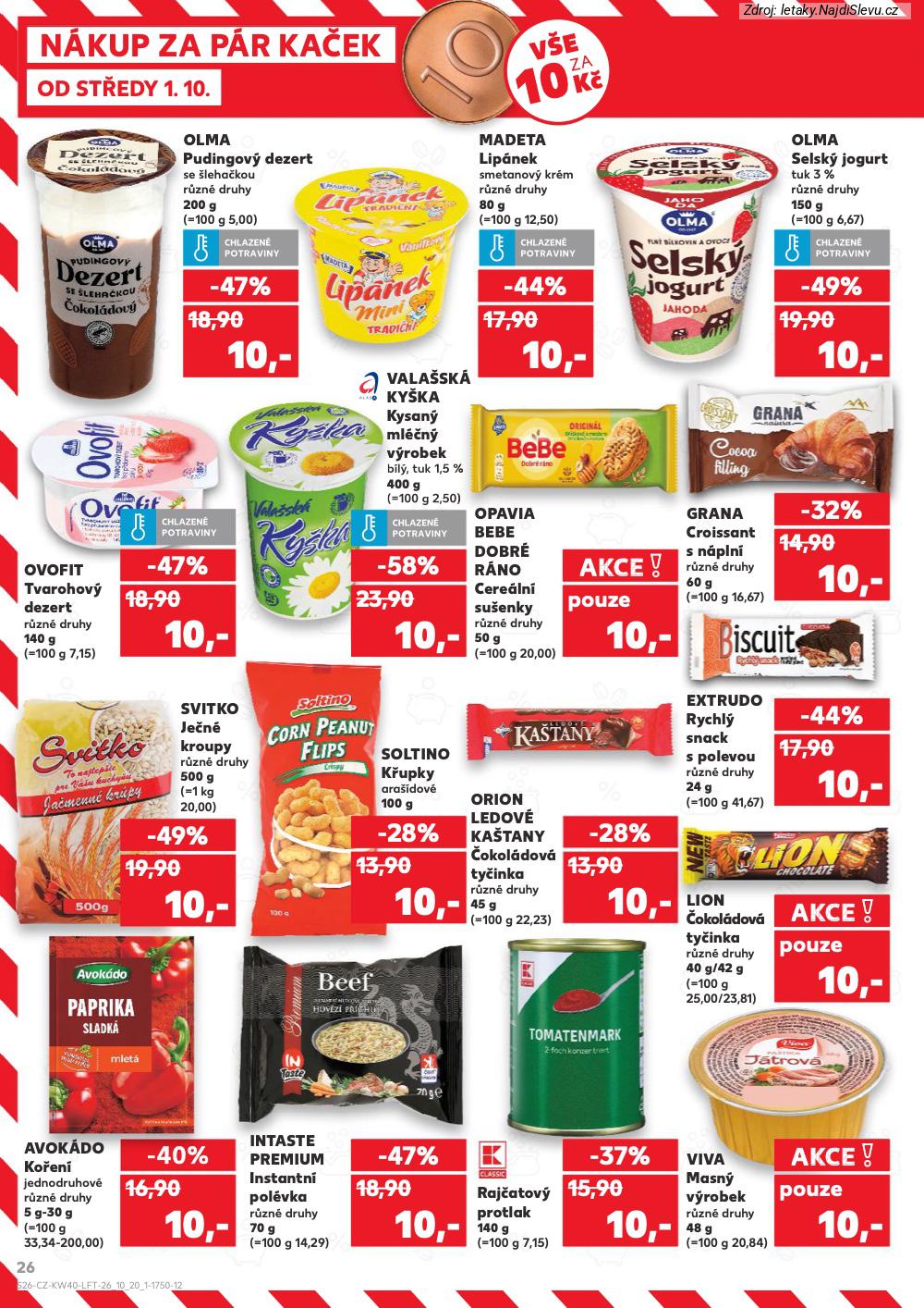 Letk Kaufland (1. 10. - 7. 10. 2025) - strana 26 z 90