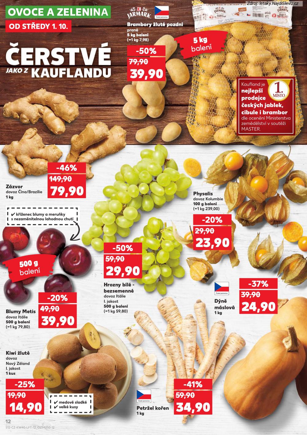 Let�k Kaufland  Brno (1. 10. - 7. 10. 2025) - str. 12